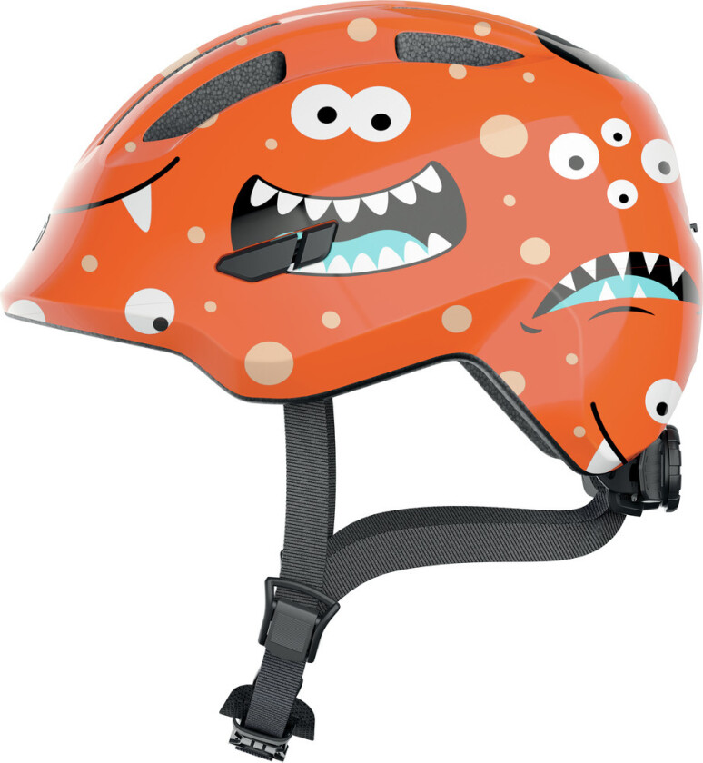 Abus Smiley 3.0 Sykkelhjelm til Barn Oransje Monster