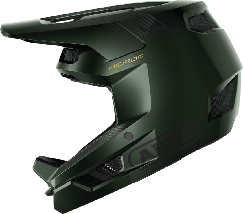 HiDrop Fullface Hjelm Moss Green