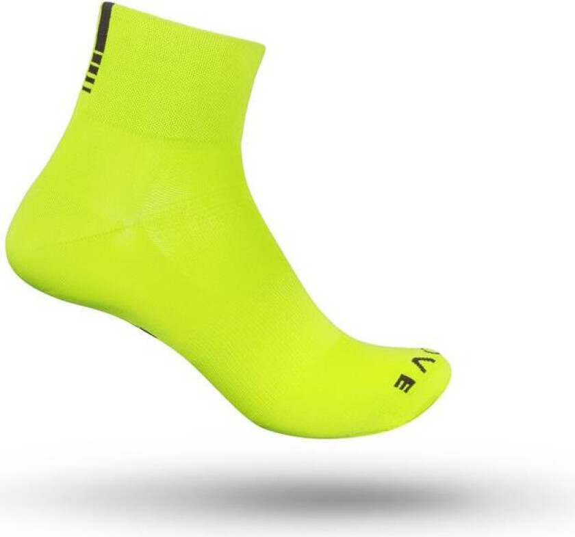 Lightweight SL Short Sykkelsokker Gul Hi-vis