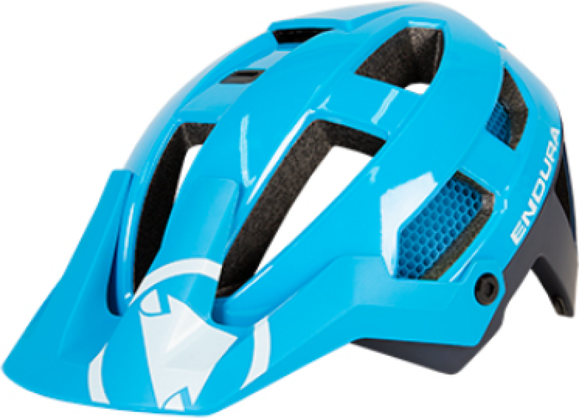 Singletrack Sykkelhjelm Med Koroyd Electric Blue