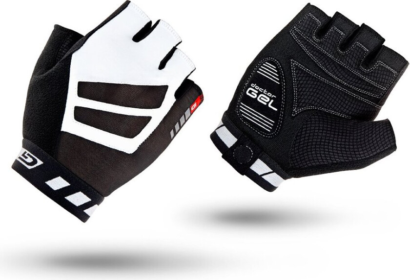 WorldCup sykkelhansker Sort/hvid