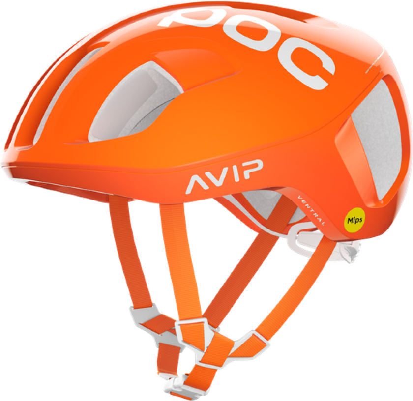 Ventral Mips Sykkelhjelm Oransje