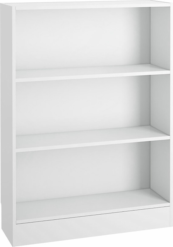 Trysil Bokhylle 79 cm Lav - Hvit
