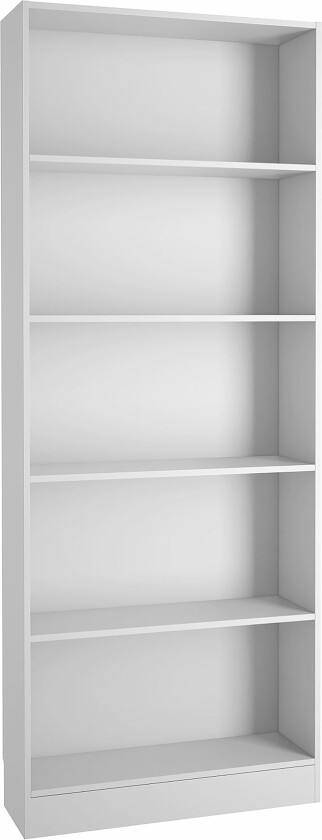 Trysil Bokhylle 79 cm Høy - Hvit