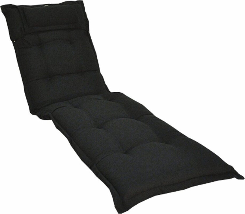 Pute Canyon med nakkepute - Svart struktur