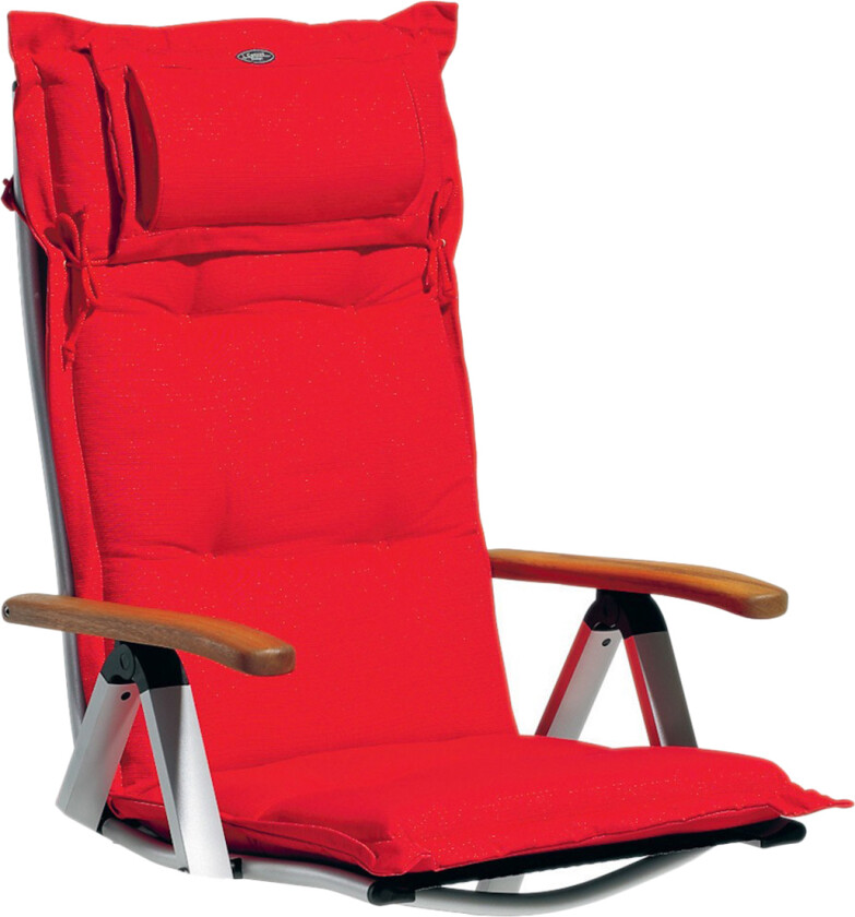 Posisjonspute Canyon med nakkepute - Rød struktur