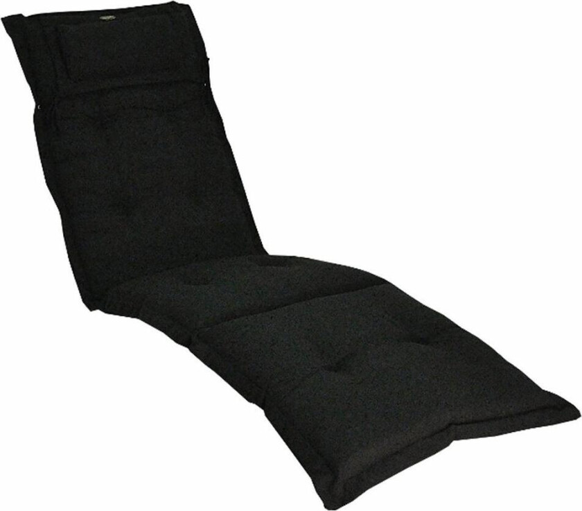 Däckstolspute Canyon med nakkpute - Svart struktur