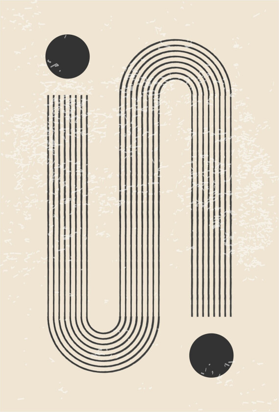 Poster Pantheon 70x100 cm - Beige