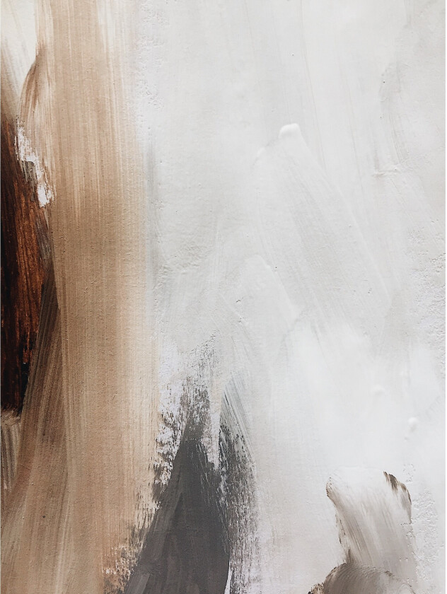 Poster Calico 70x100 cm - Hvit