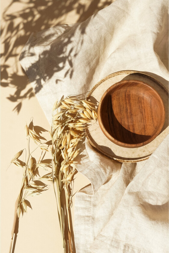 Poster Brown bowl 70x100 cm - Beige