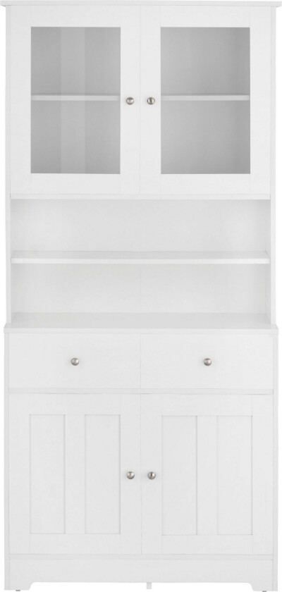 Adelynn Kommode m. Overskap - Hvit