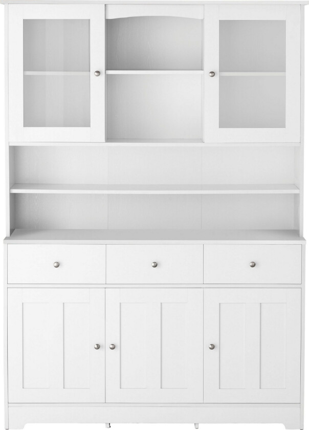 Adelynn Kommode m. Overskap - Hvit