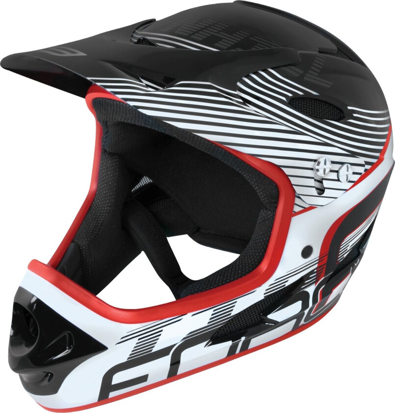 Tiger Fullface Hjelm Hvit/Sort