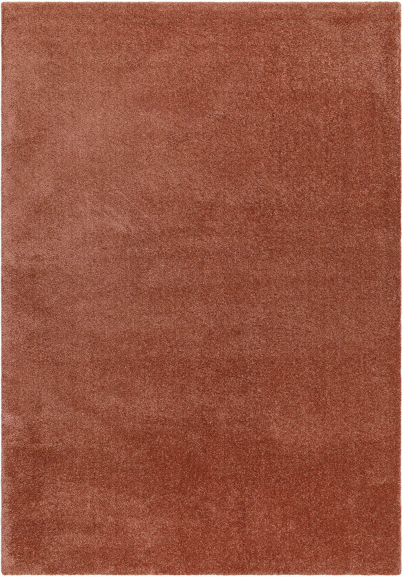 Sheraton Ryematte Rektangulær 160x230 cm - Terracotta