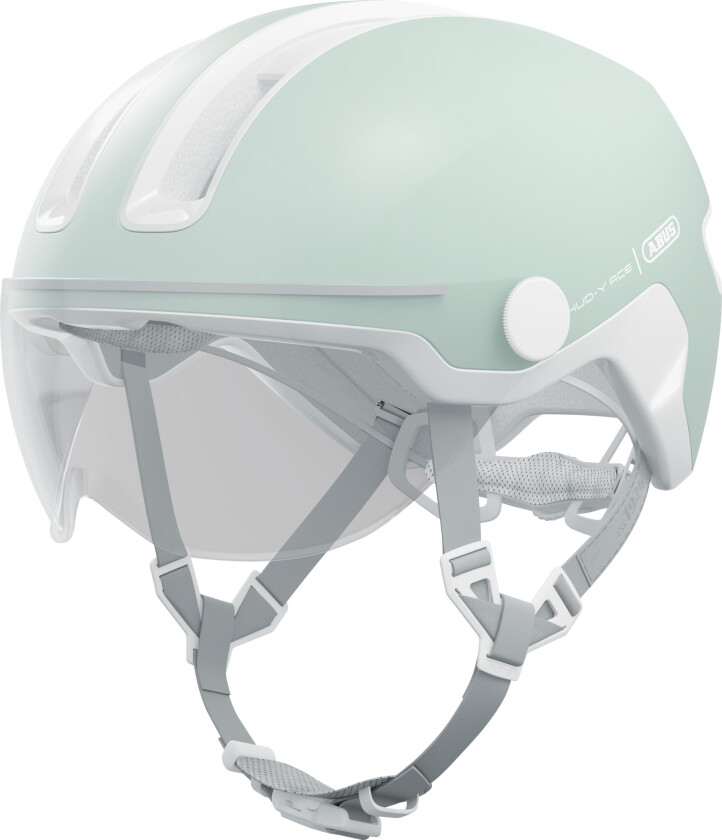 HUD-Y ACE sykkelhjelm LED Pure Mint