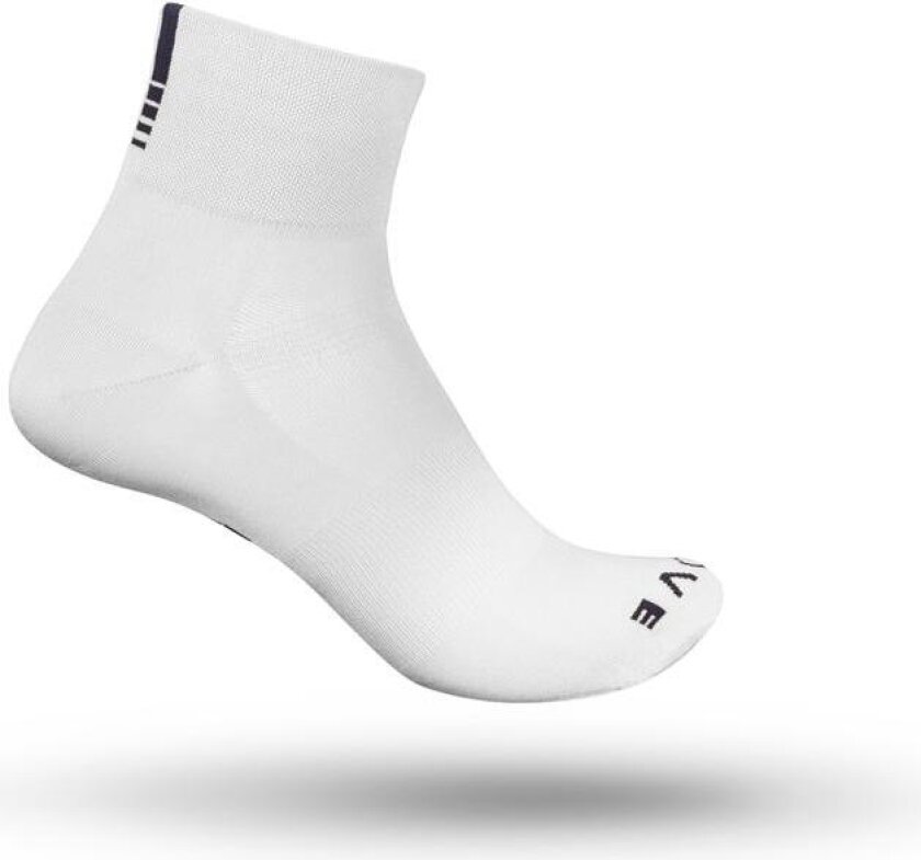 Lightweight SL Short sykkelsokk hvit