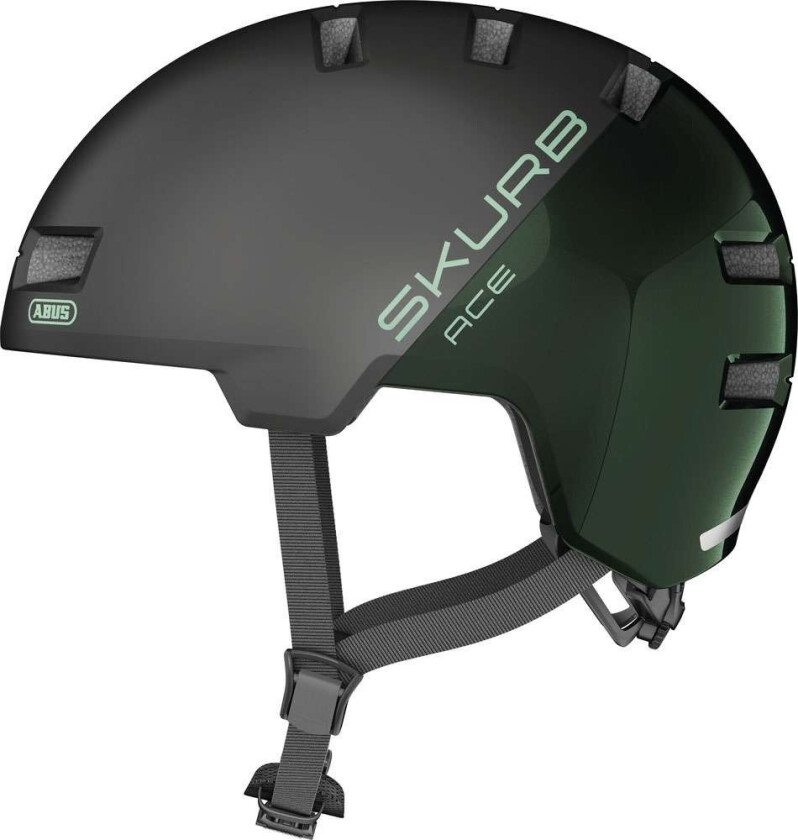 Skurb Ace Sykkelhjelm Moss Green