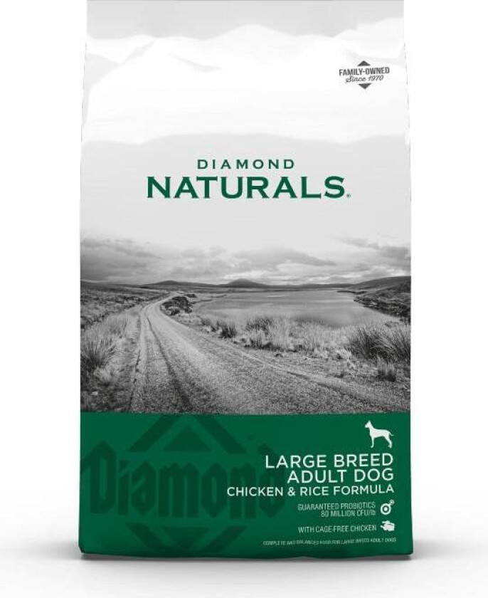 Large Breed Adult Dog Chicken & Rice Tørrfôr til hund 2 kg