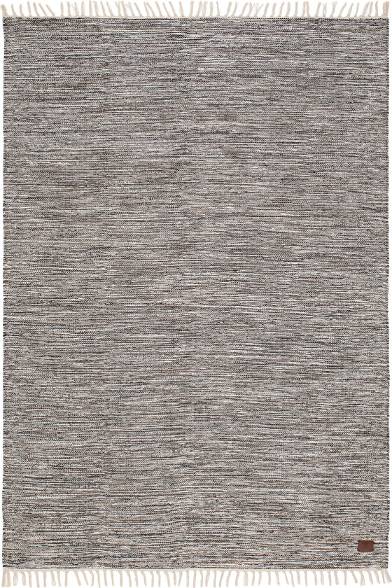 Montville Bomullsmatte 160x230 - Antrasitt