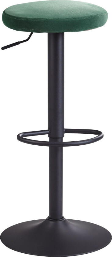 Willowdale Barstol - Mørkegrønn / svart