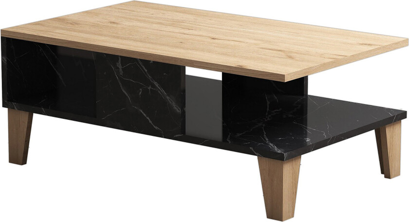 Coffee Table Eik\|Marmor -