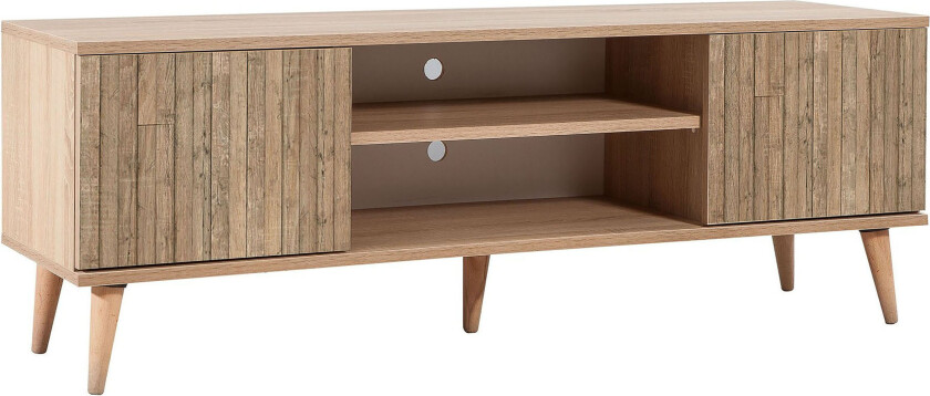 Vellavie TV-benk 140 cm Panel - Brun