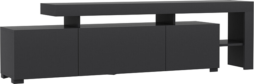 Jurukovo TV-benk 192 cm - Antrasitt