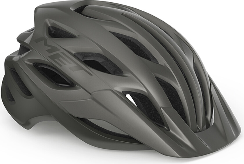 Met Veleno Sykkelhjelm - Titanium