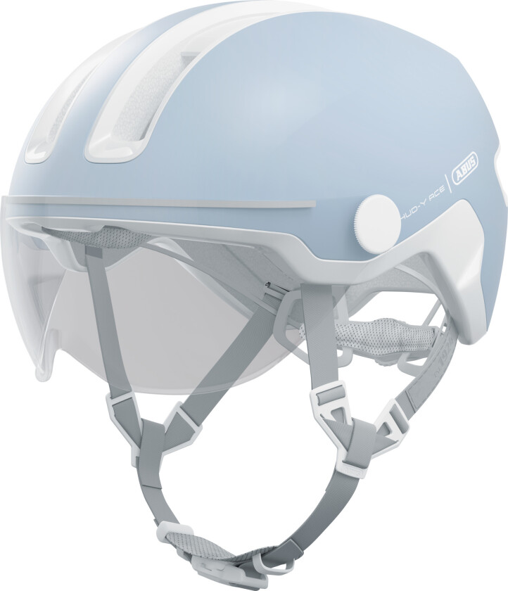 HUD-Y ACE sykkelhjelm LED Pure Aqua