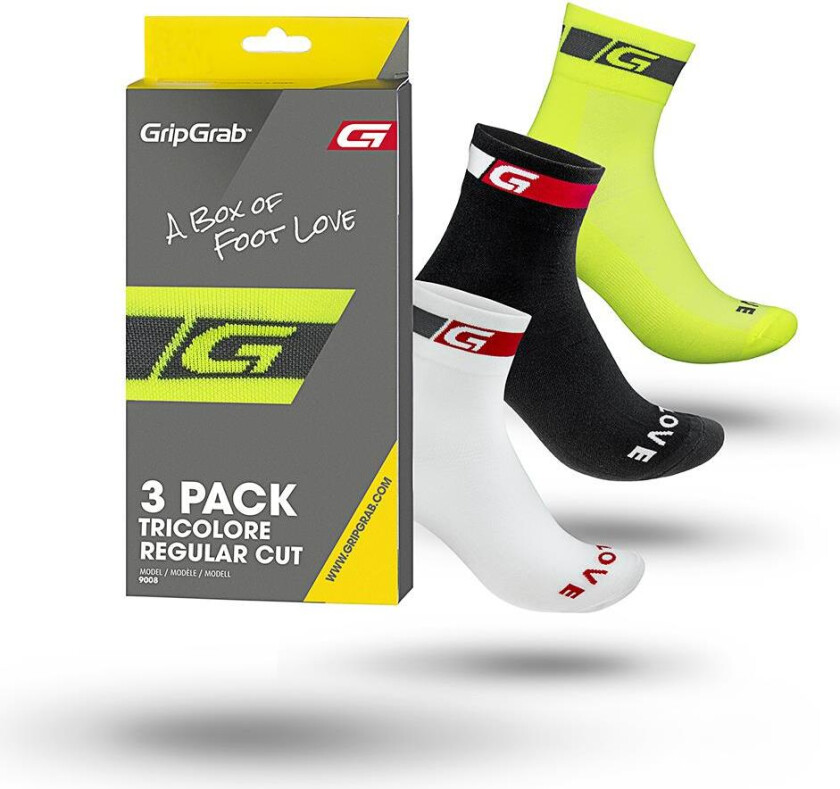 Tricolore 3pak sommersokker