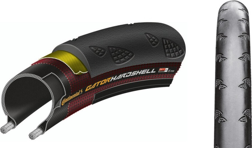 Gator Hardshell kanttrådsdekk 700x32C