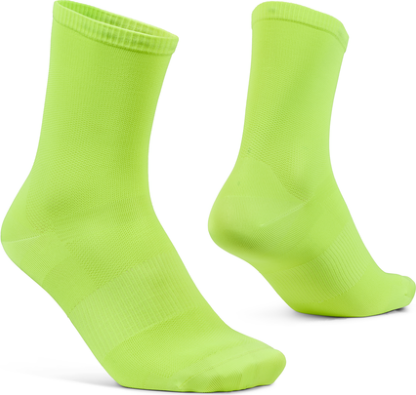 Lightweight Airflow Long Sokker Neon