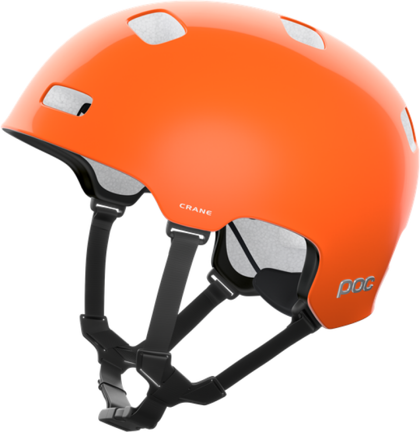Crane sykkelhjelm MIPS orange