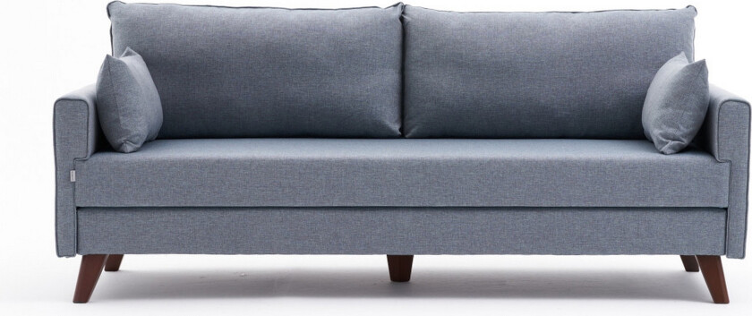 Antigua 3-seters Sofa - Blå/Brun