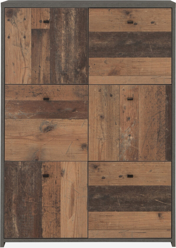 Broxton Sidebord 77 cm - Grå/Brun