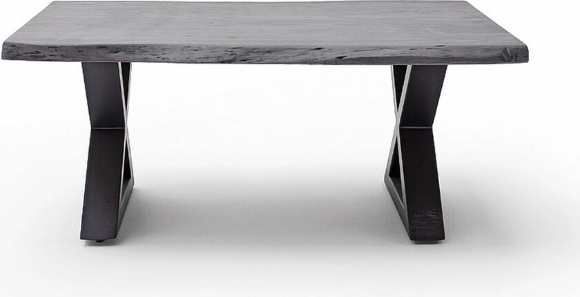 Cartagena Sofabord 110 cm Ben X-form - Grå