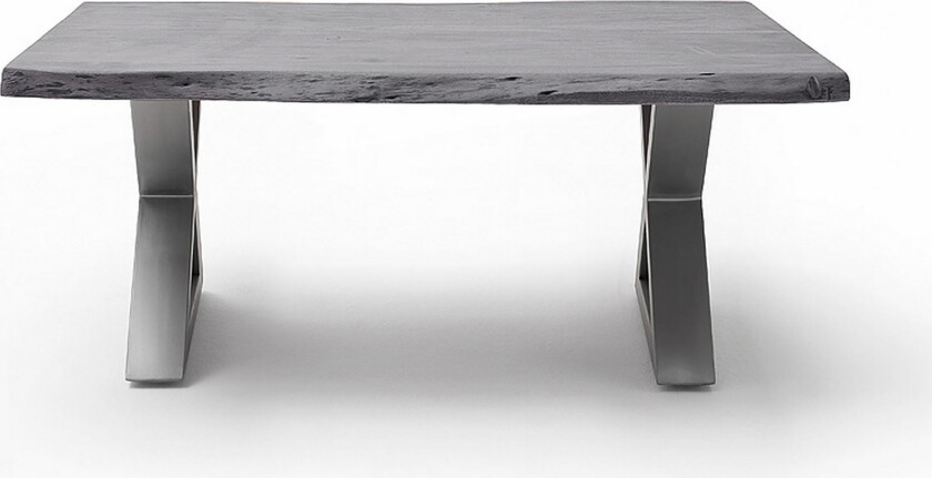 Cartagena Sofabord 110 cm Ben X-form - Askegrå