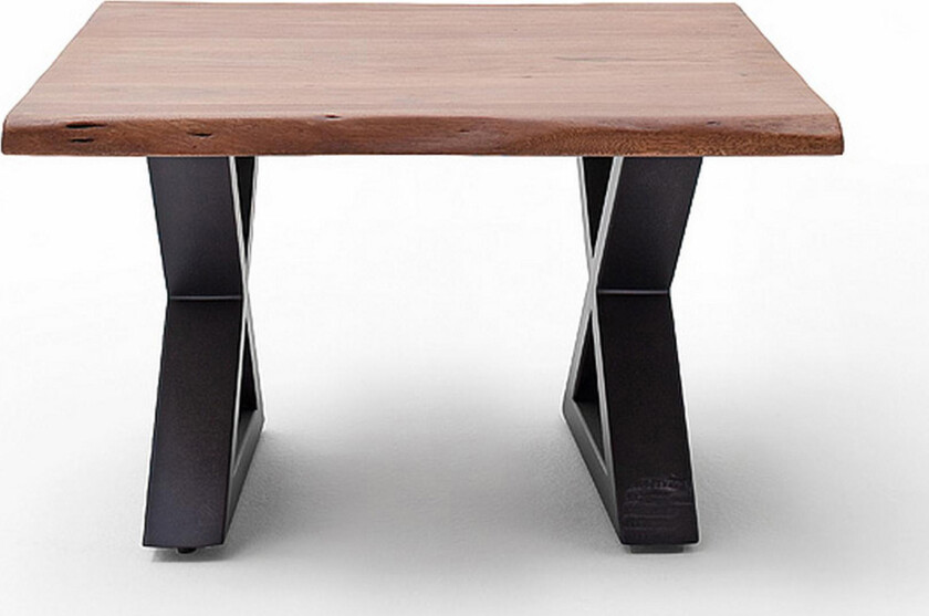 Cartagena Sofabord 75 cm Ben X-form - Brun