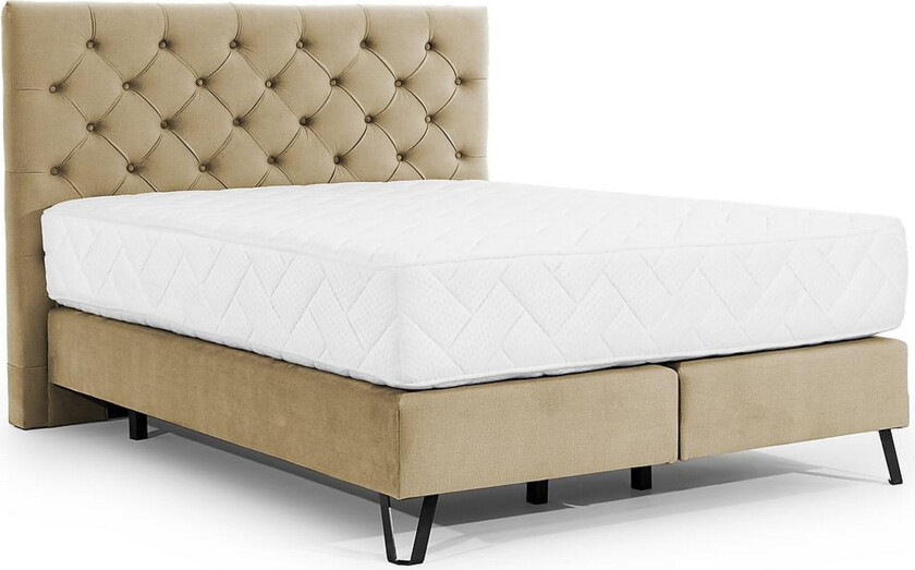 Katsumi Sengepakke Rammeseng 180x200 cm - Beige