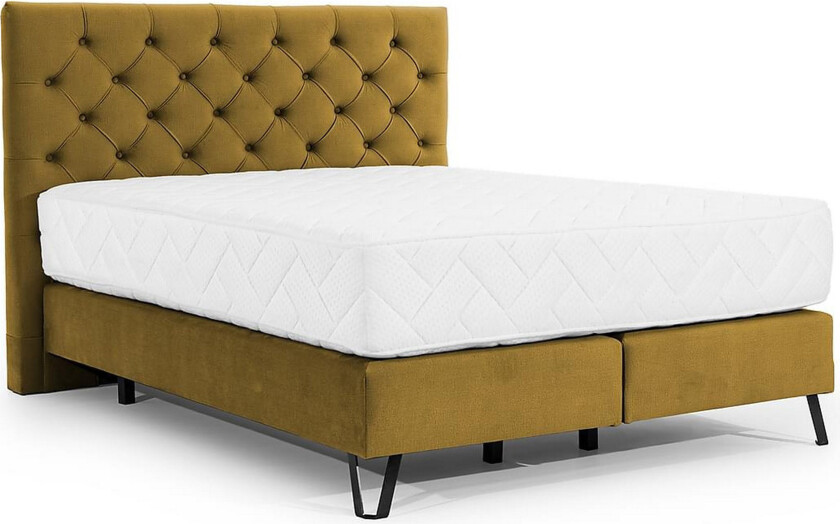 Katsumi Sengepakke Rammeseng 160x200 cm - Gul