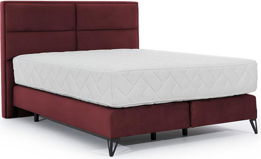 Kasyap Sengepakke Rammeseng 180x200 cm - Vinrød