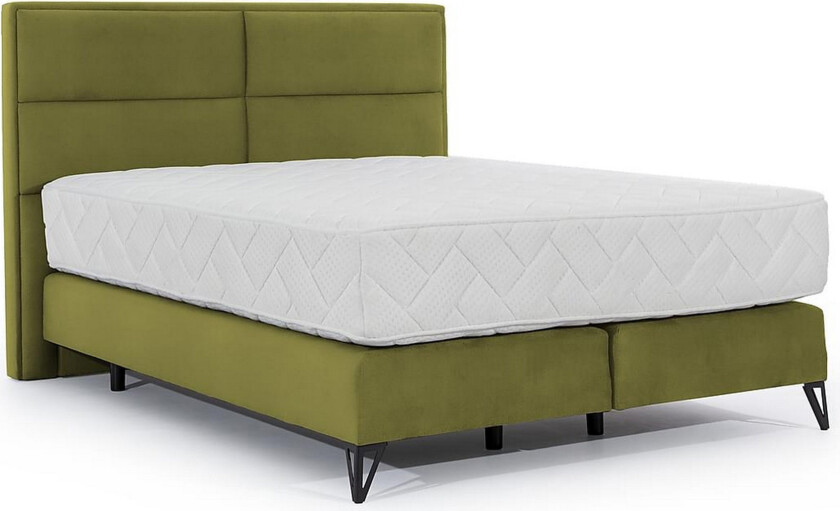 Kasyap Sengepakke Rammeseng 160x200 cm - Grønn