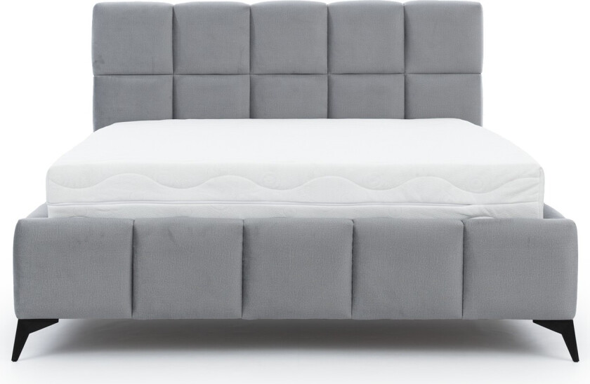 Kamble Sengeramme med Oppbevaring 160x200 cm - Grå