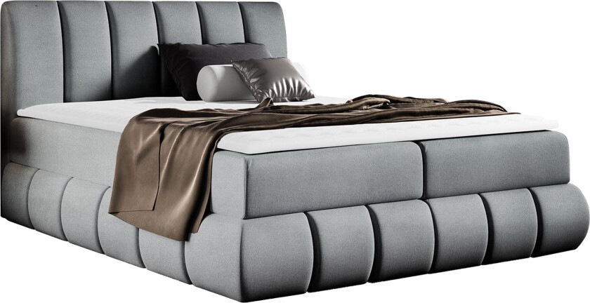 Kontinentalseng 164x218 cm - Mørkegrå