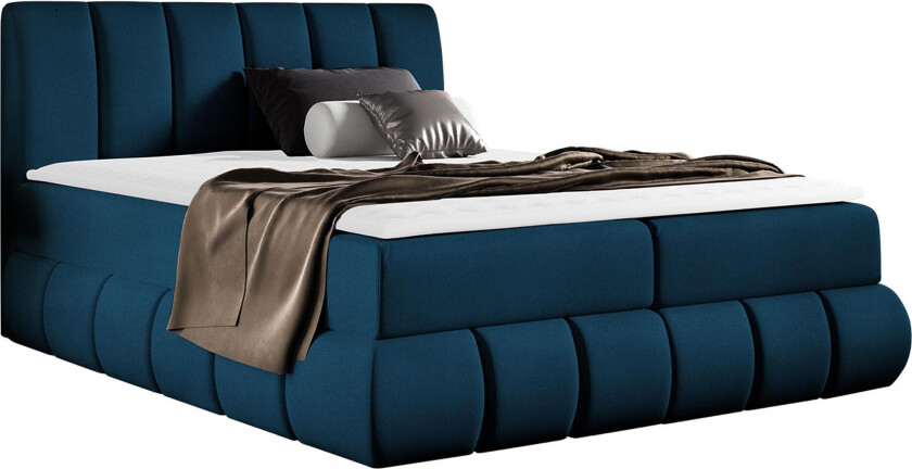 Kontinentalseng 144x218 cm Blå - Blå