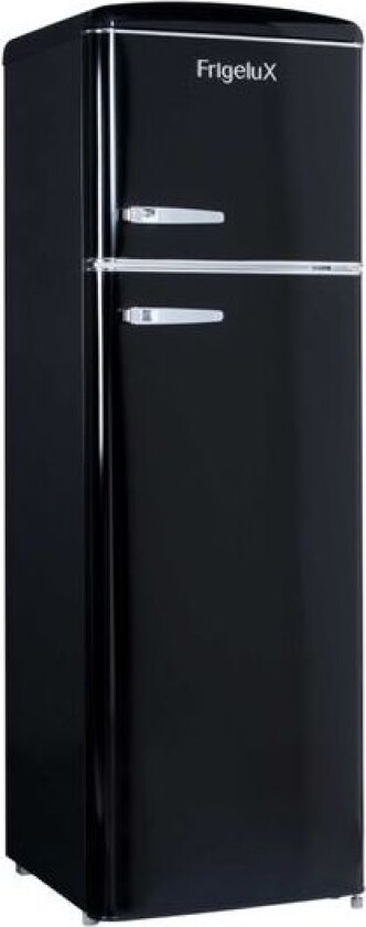 Frigelux Retro Vintage Kjøleskap 245 L Sort Rfdp246rna++