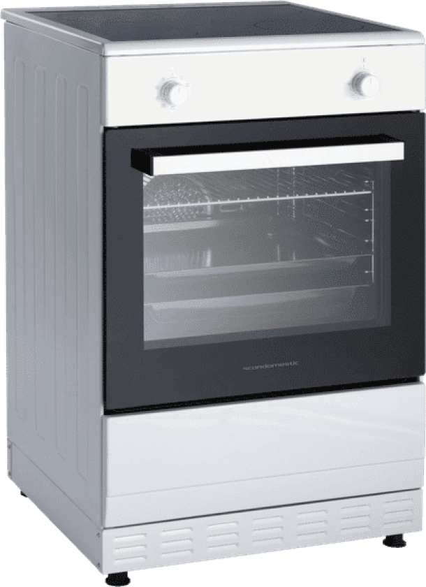 Komfyr Hvit 60l Fci900w
