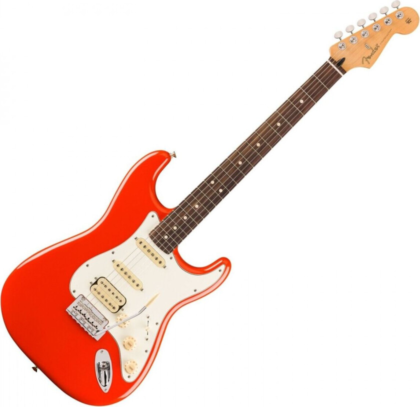 Player II Stratocaster HSS RW, Coral Red
