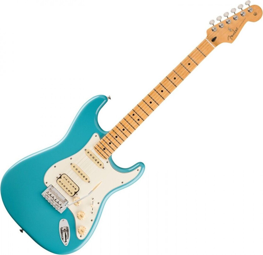 Player II Stratocaster HSS MN, Aquatone Blue