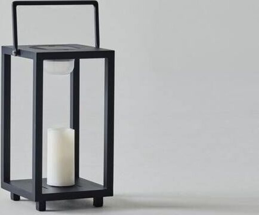 SOLALA lanterne solcelledrevet Svart